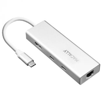 USB-C mini dock (USB-A/C, HDMI, Ethernet)