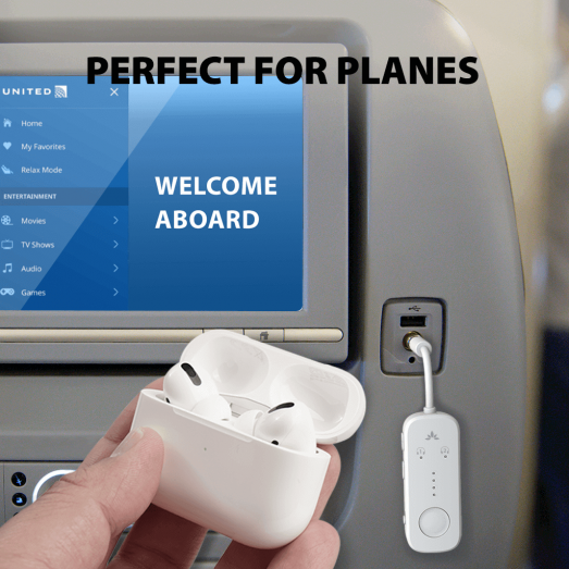Avantree Relay  Bluetooth Adapter for Airplanes